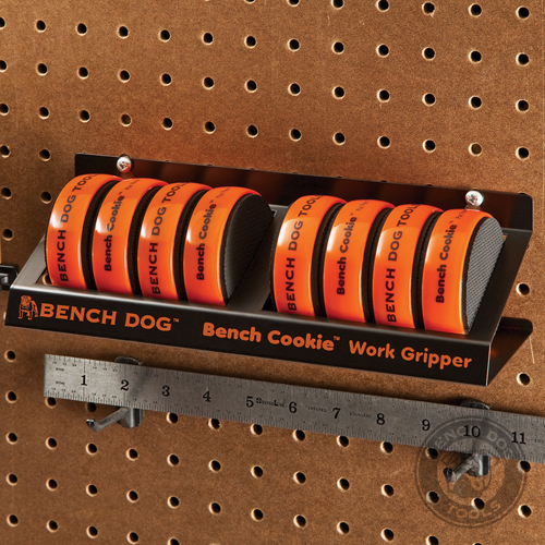 BENCH DOG 4 x Spitze für Werkstückstopper Cookie Aufsätze Antirutschmatte 143546 